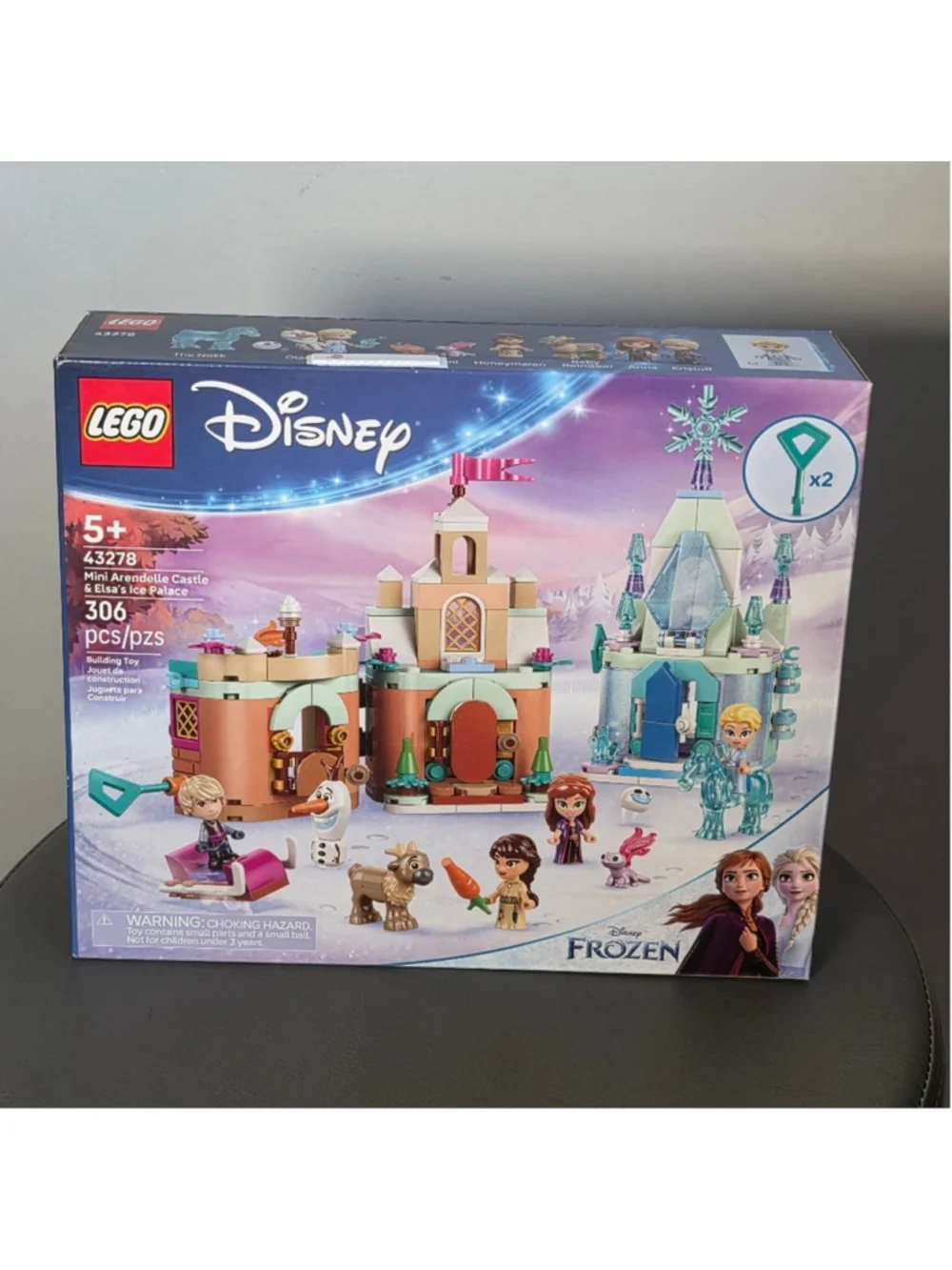 LEGO Disney Frozen Mini Arendelle Castle & Elsa’s Ice Palace 43278